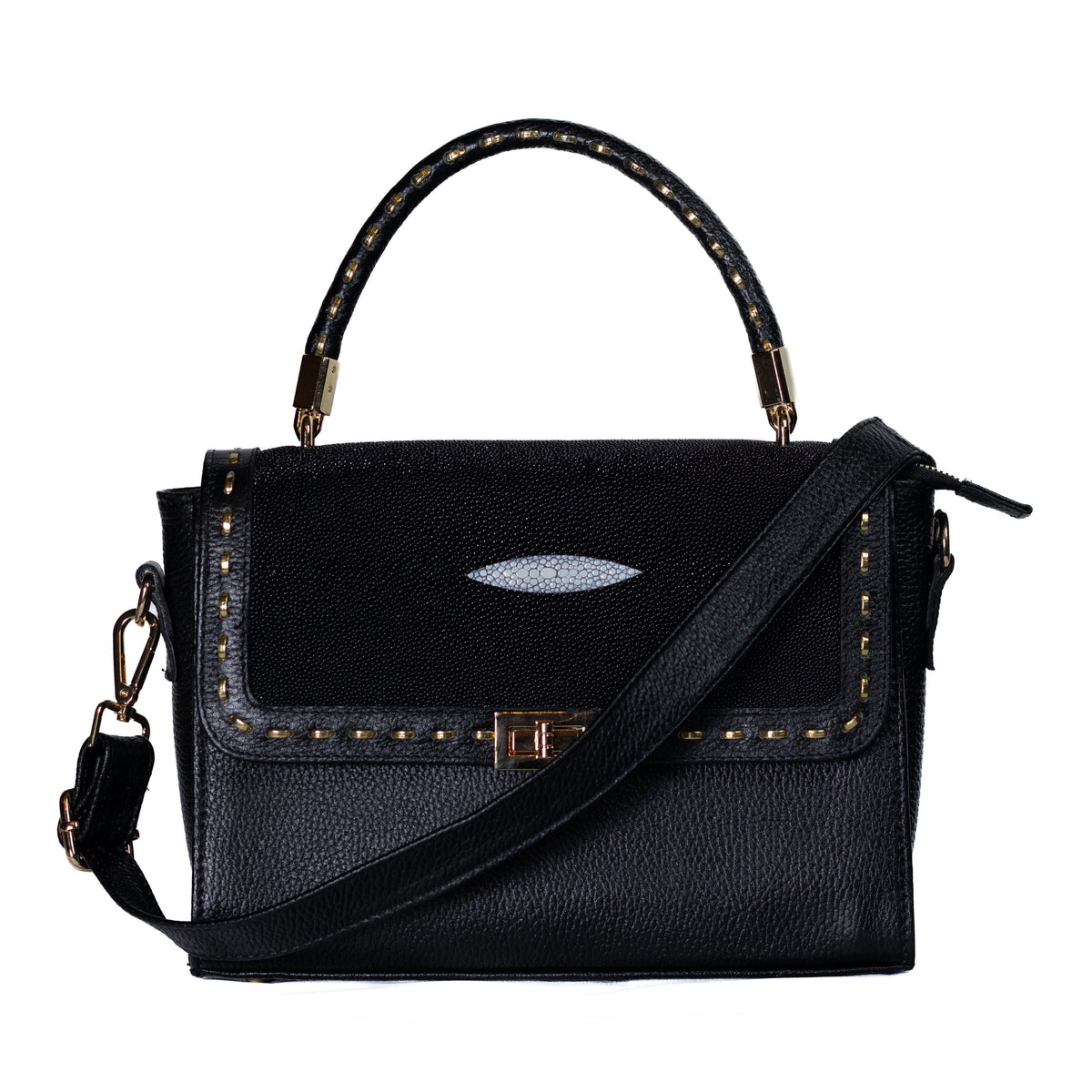 Bolso para ella: Bolsa piel de Mantarraya.