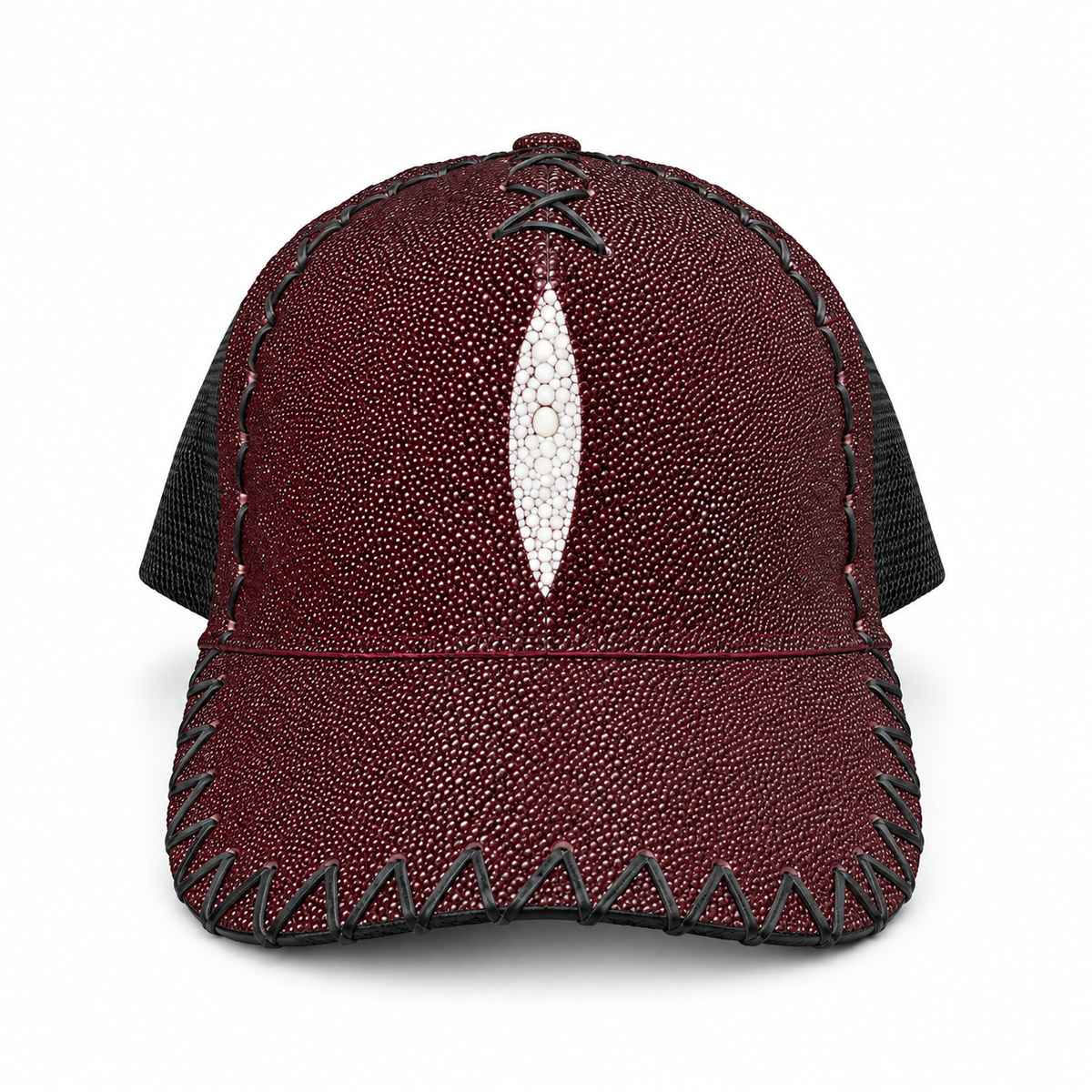 Corona: Gorra Piel de Mantarraya roja