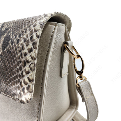 Light Python Skin Bag.