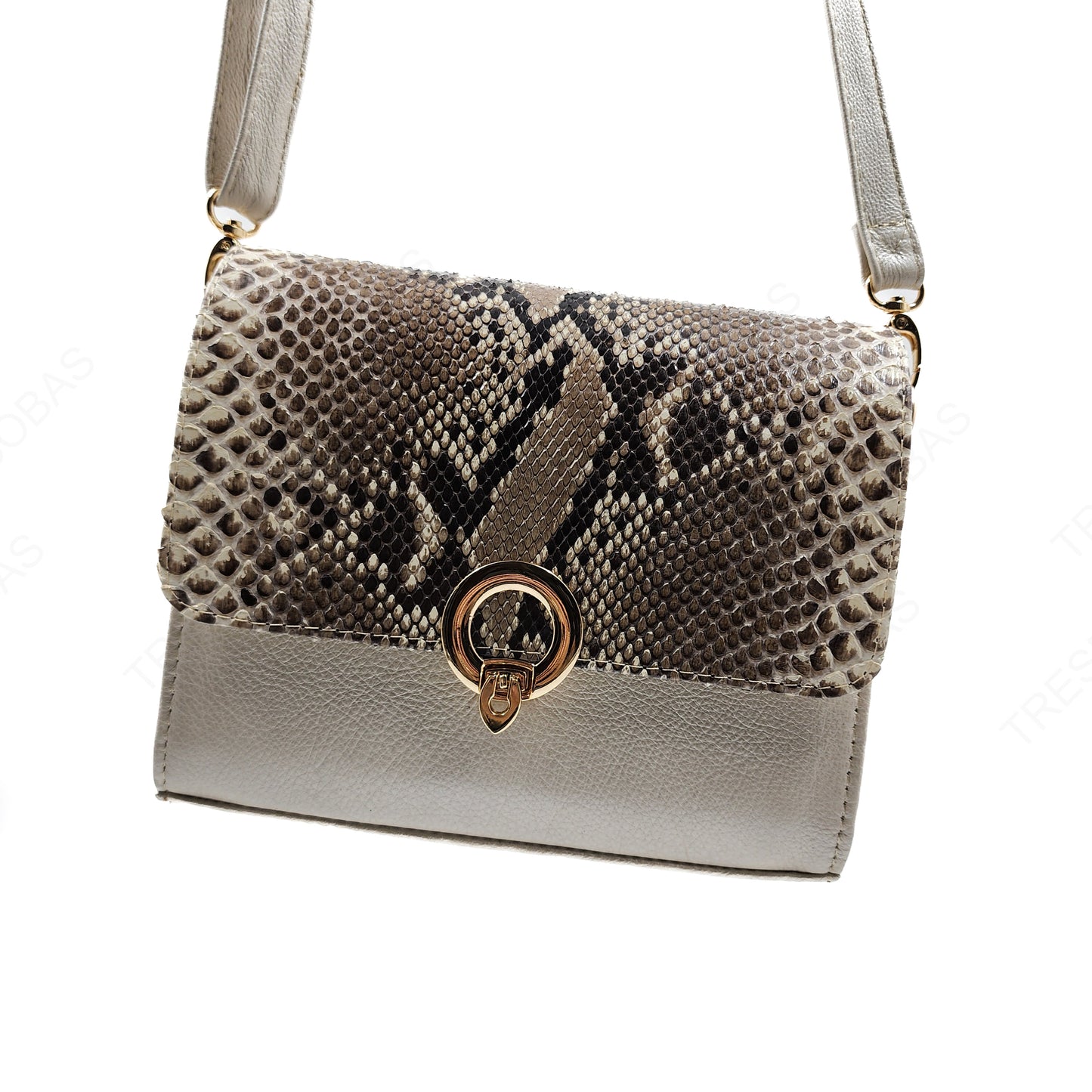 Light Python Skin Bag.