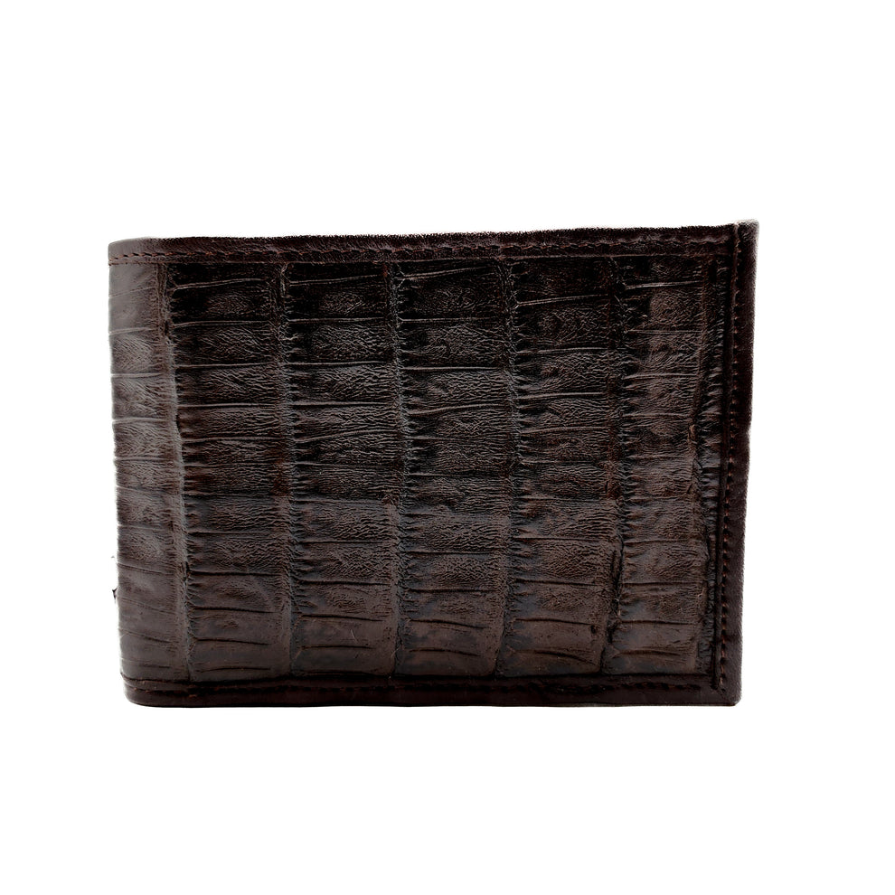 Cartera de Cocodrilo Original Color Negro WD-1541 main image 1