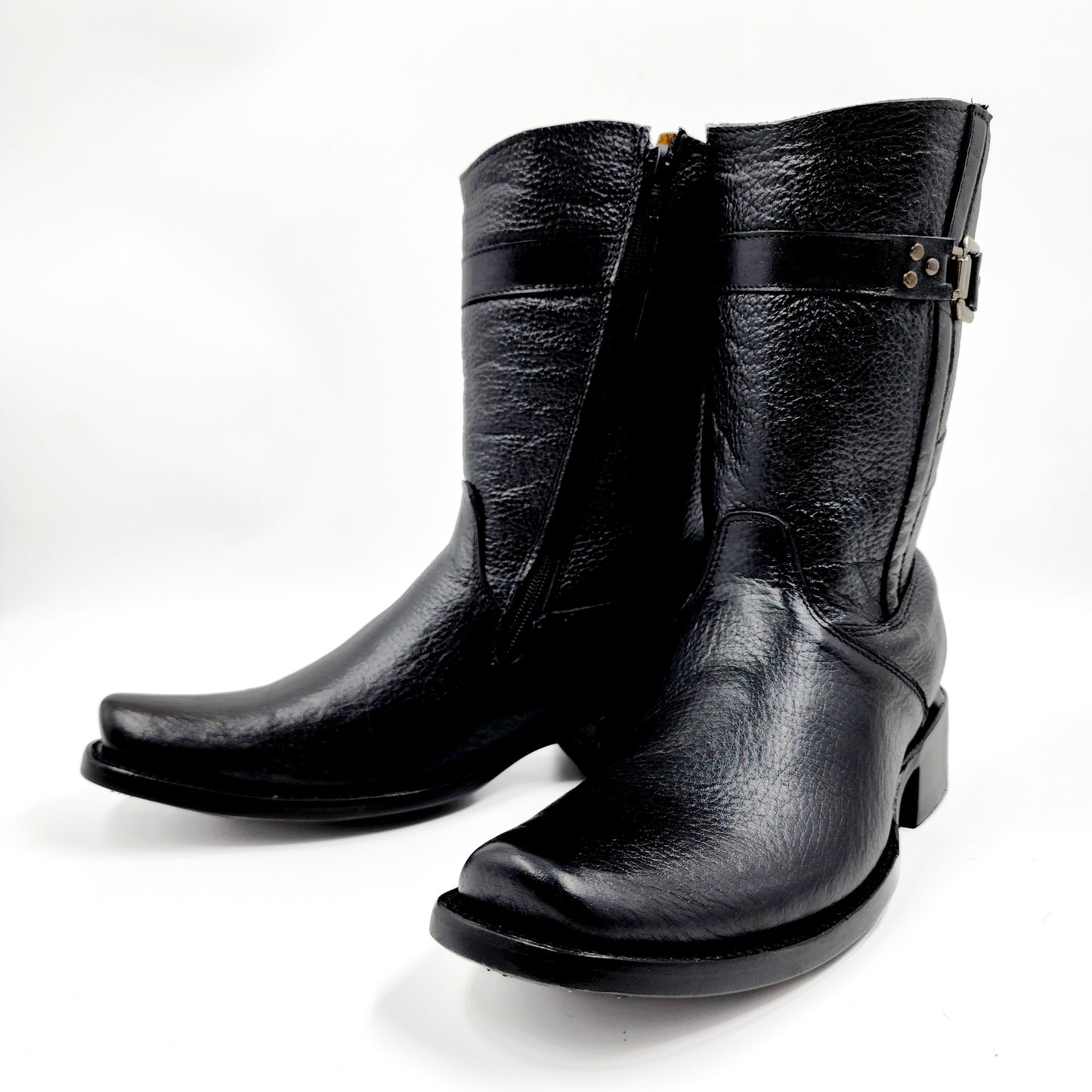 Botin en piel de Venado. Negro