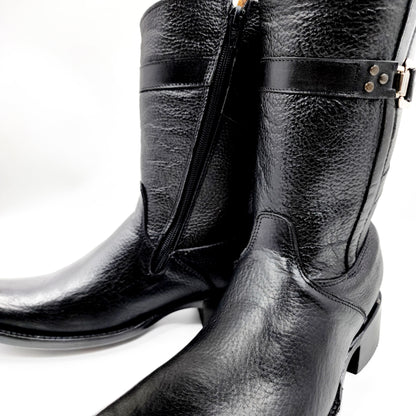 Botin en piel de Venado. Negro