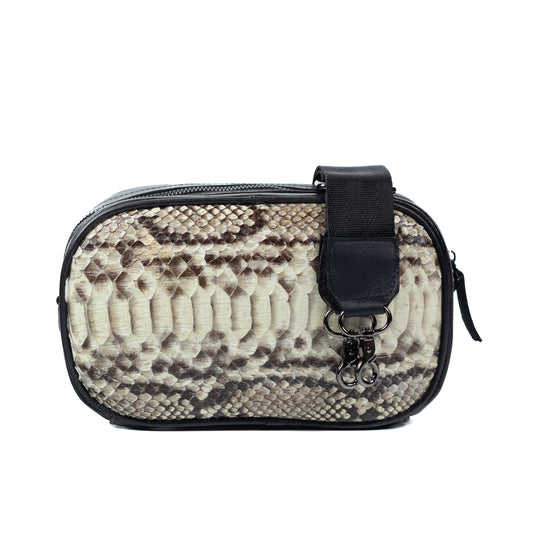 Coliseo XL: Bandolera Pitón Esc. Negro.