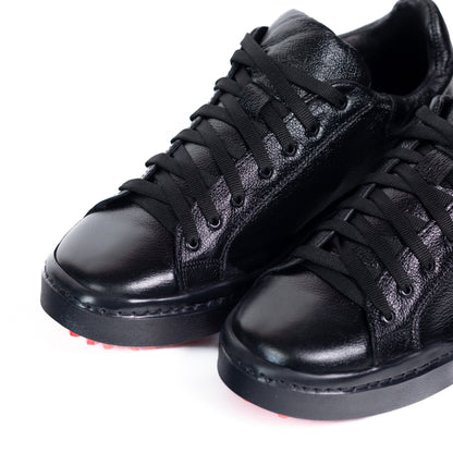 Tenis Piel. Negro.