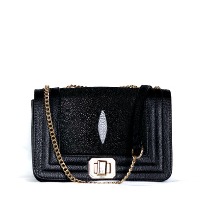 Diana: Bolsa piel de Mantarraya.