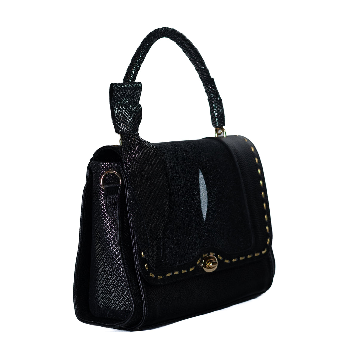 Bolso Elo: Bolsa piel de Mantarraya.