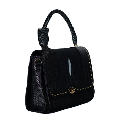 Bolso Elo: Bolsa piel de Mantarraya.