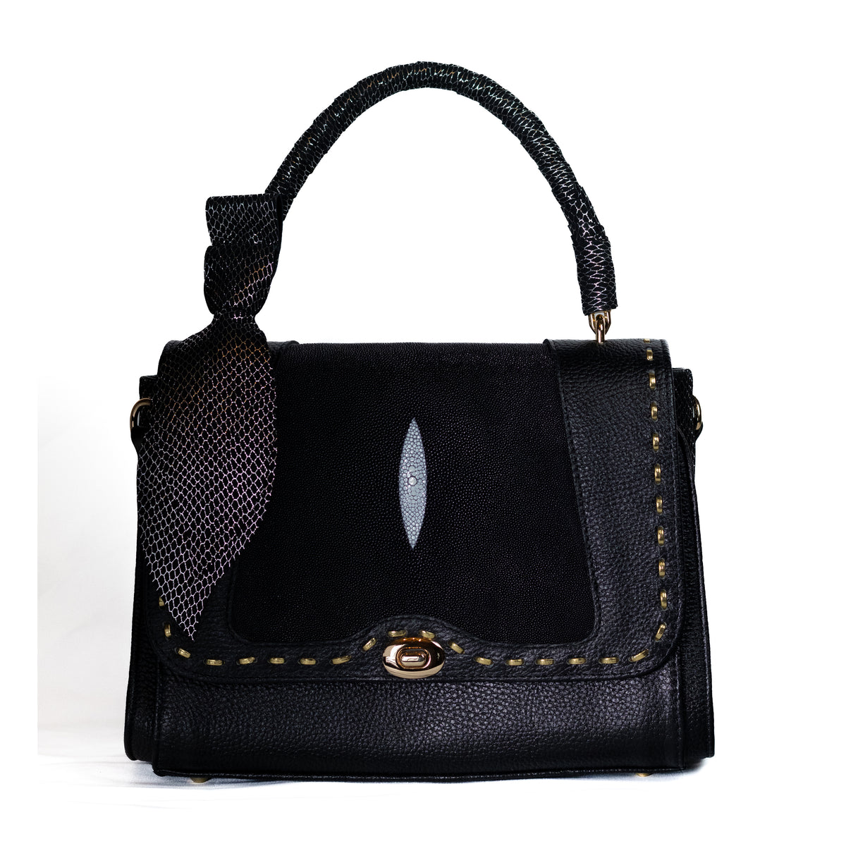 Bolso Elo: Bolsa piel de Mantarraya.