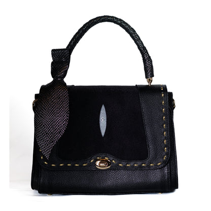 Bolso Elo: Bolsa piel de Mantarraya.
