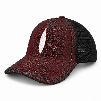Corona: Gorra Piel de Mantarraya roja